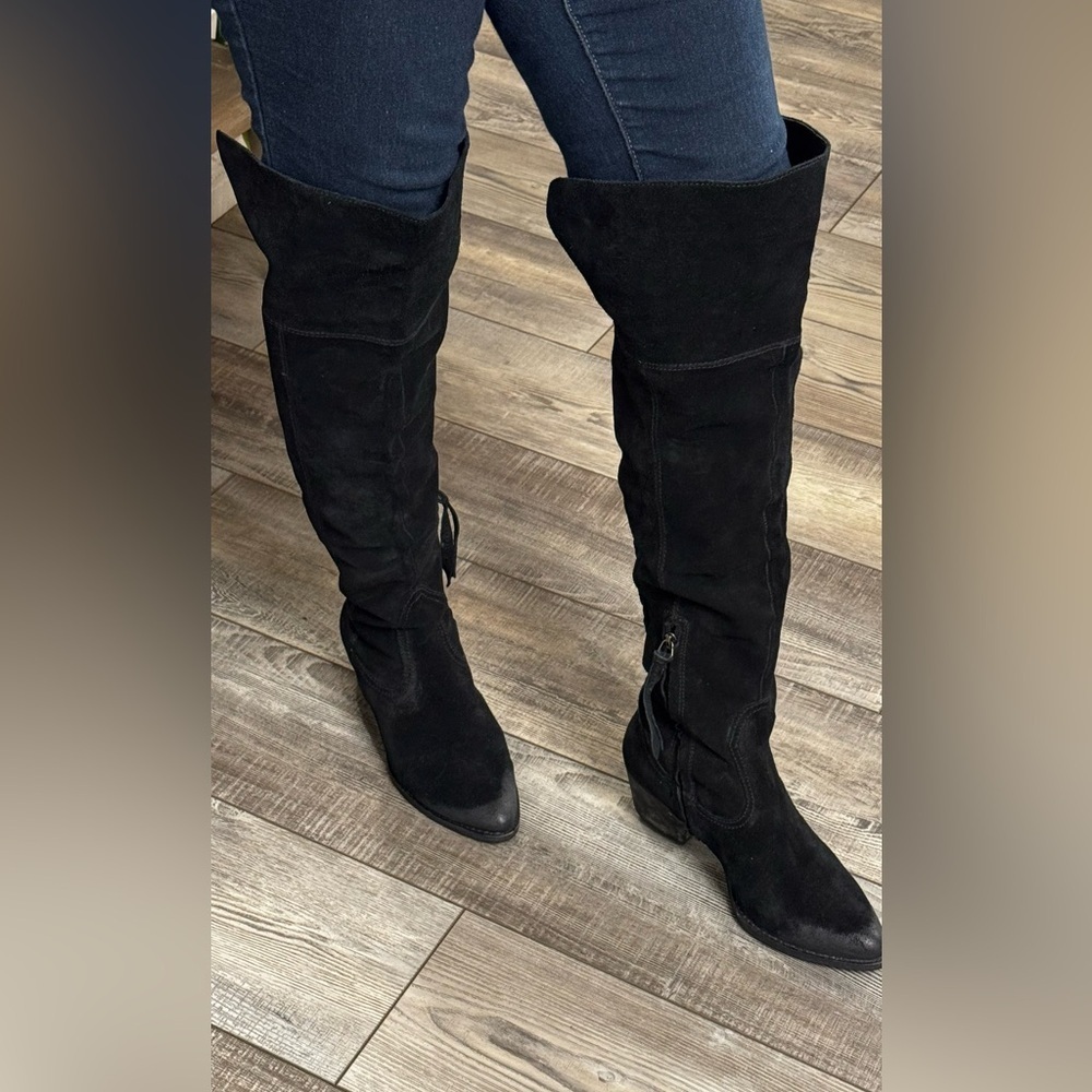 Dolce Vita Black Over-the-Knee Boots
